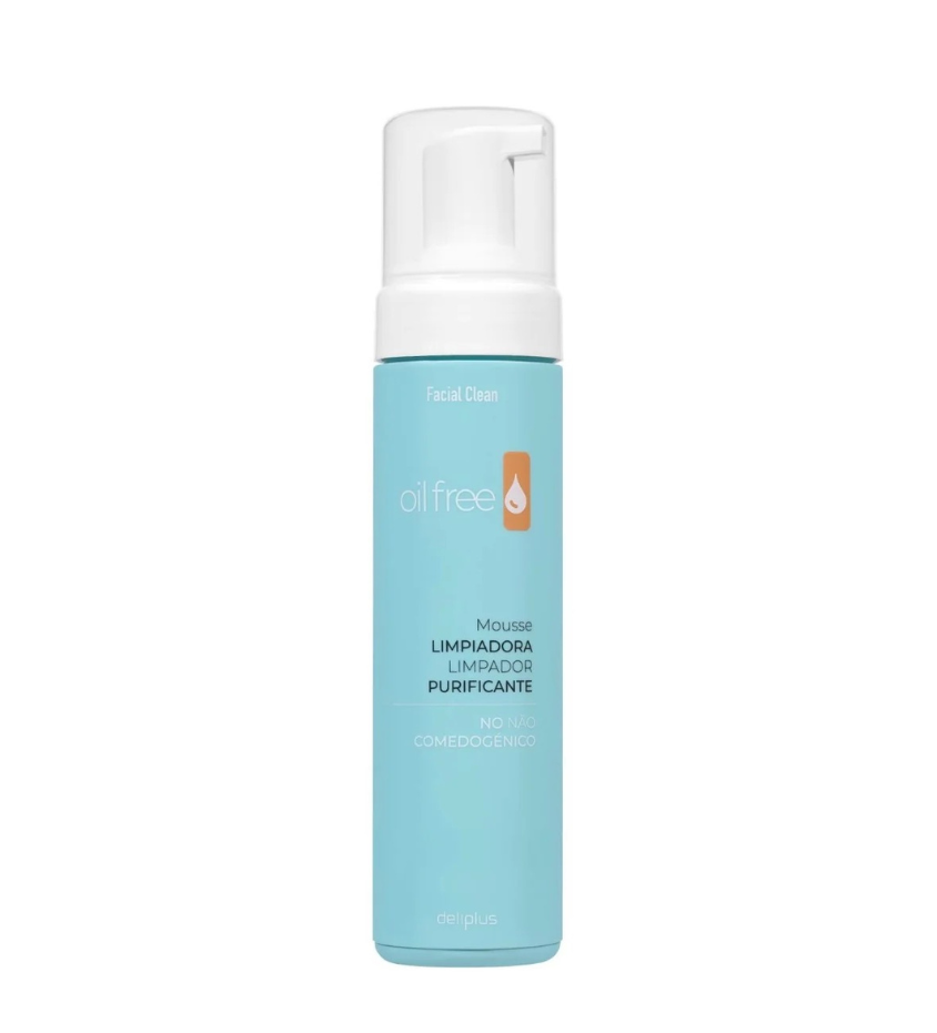 Deliplus Cleansing purifying Oil Free Facial Clean Facial Mousse oily, seborrhoeic and ache-prone skin