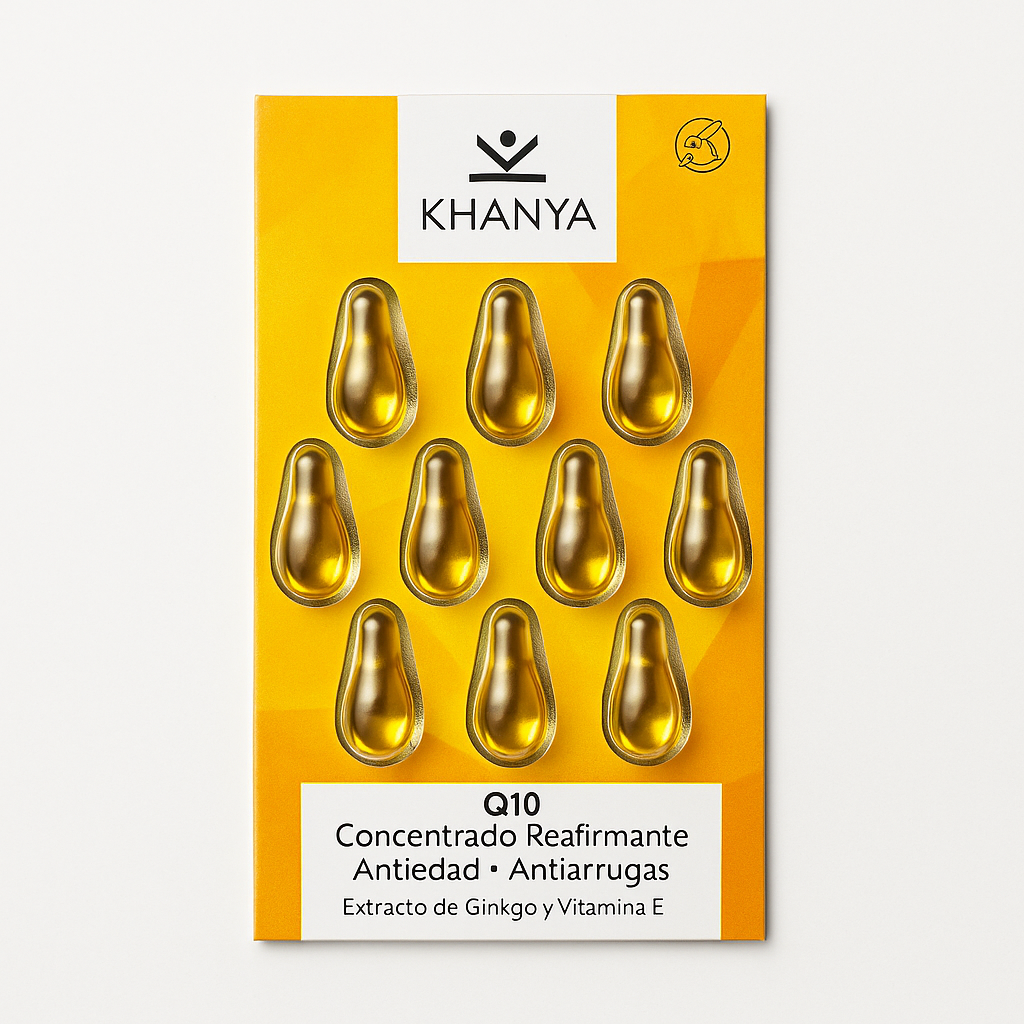 KHANYA Q10 Anti-Aging Firming Concentrate Capsules | 7 ml