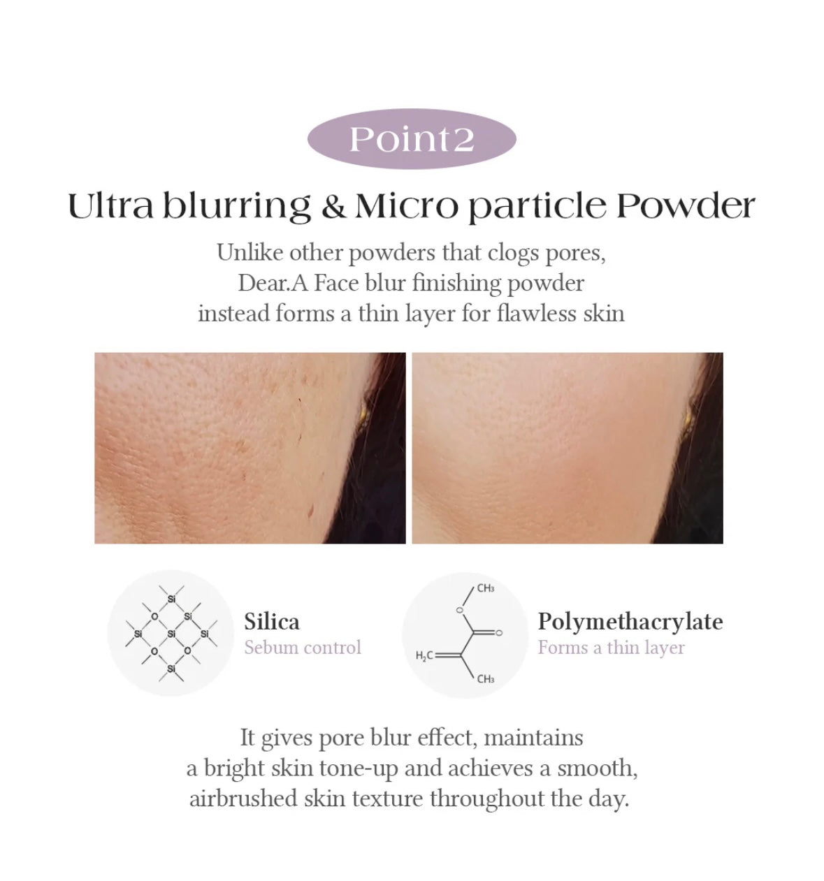 Dear.A - Face Blur Finishing Powder
