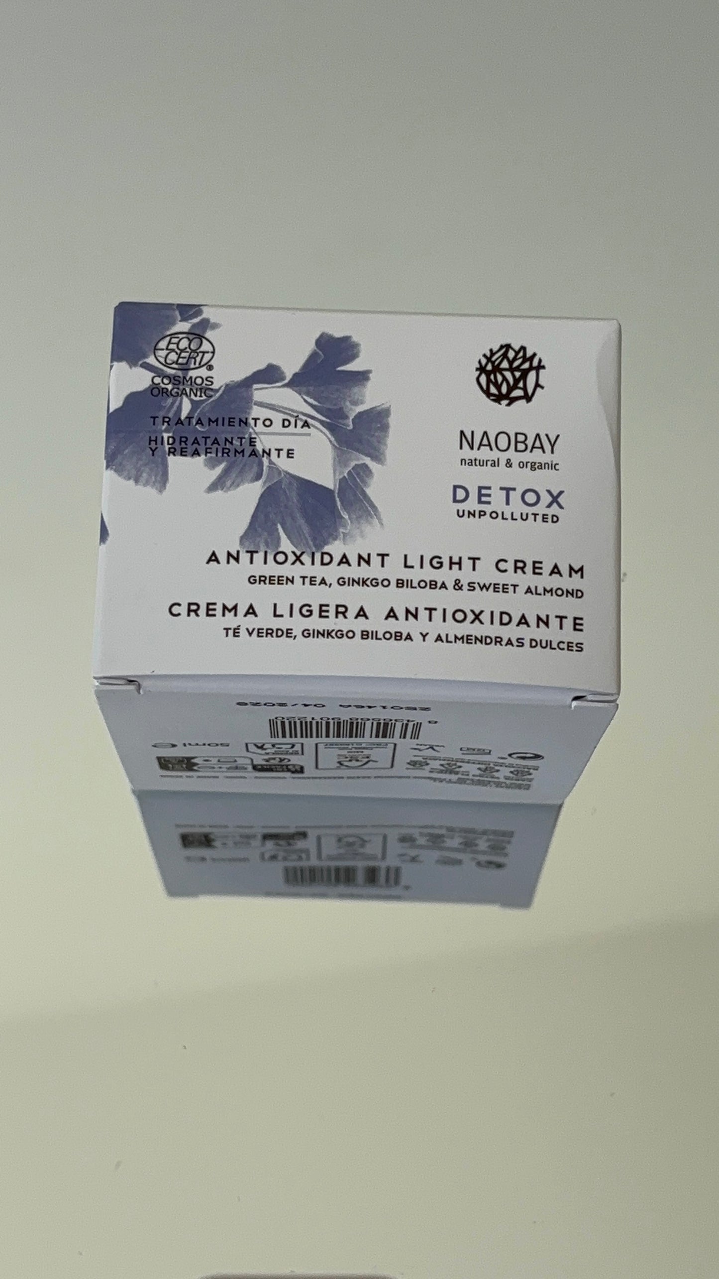 Naobay Detox Antioxidant Light Cream – 50 ml