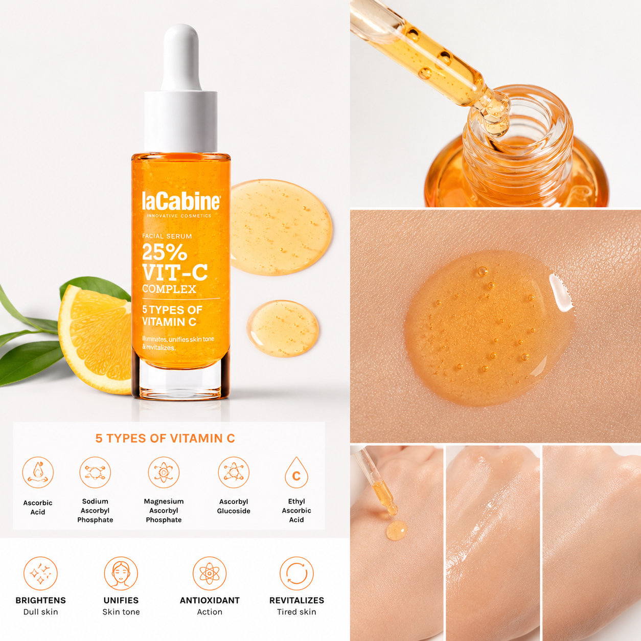 Сыворотка для лица laCabine 25% Vit-C Complex