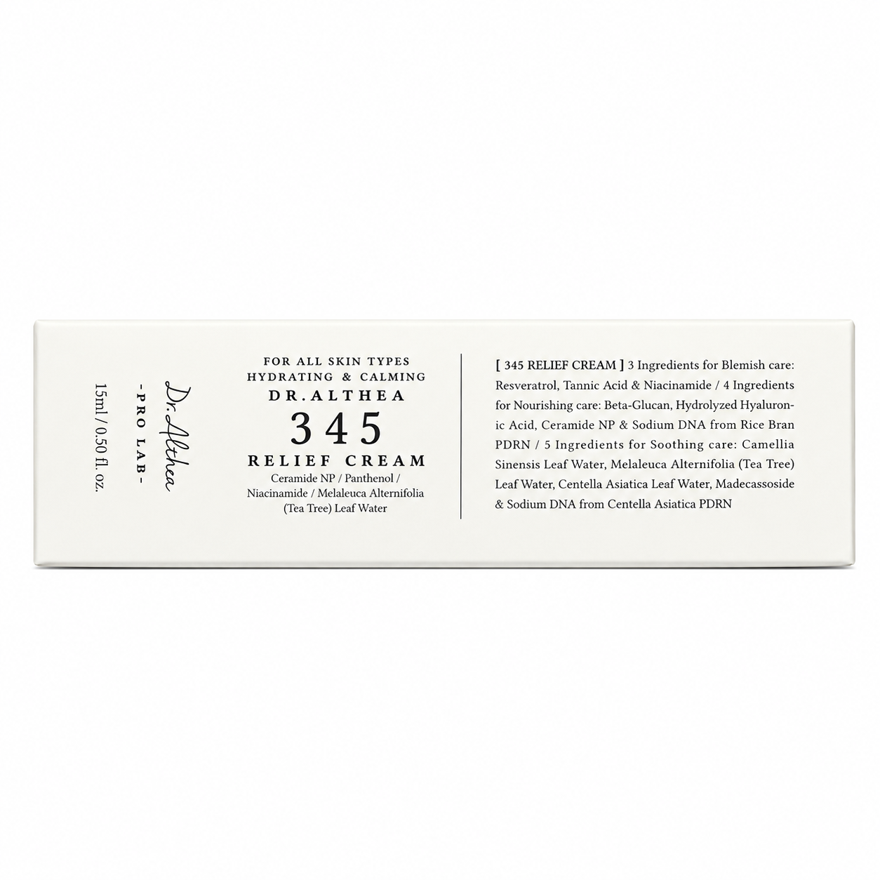 Dr. Althea 345 Relief Cream - mini version, 15ml