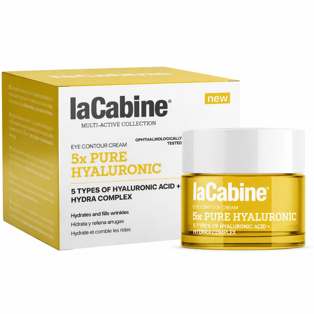 Crème contour des yeux acide hyaluronique pur 5x laCabine 15ml