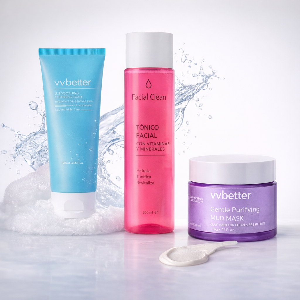 Набор для ежедневного очищения и ухода за кожей