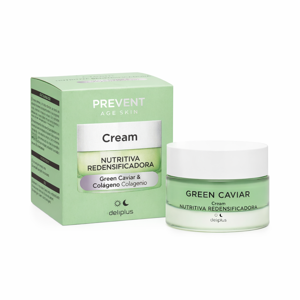 Deliplus Prevent Age Green Caviar Collagen Cream 50ml | Beauté Magasin