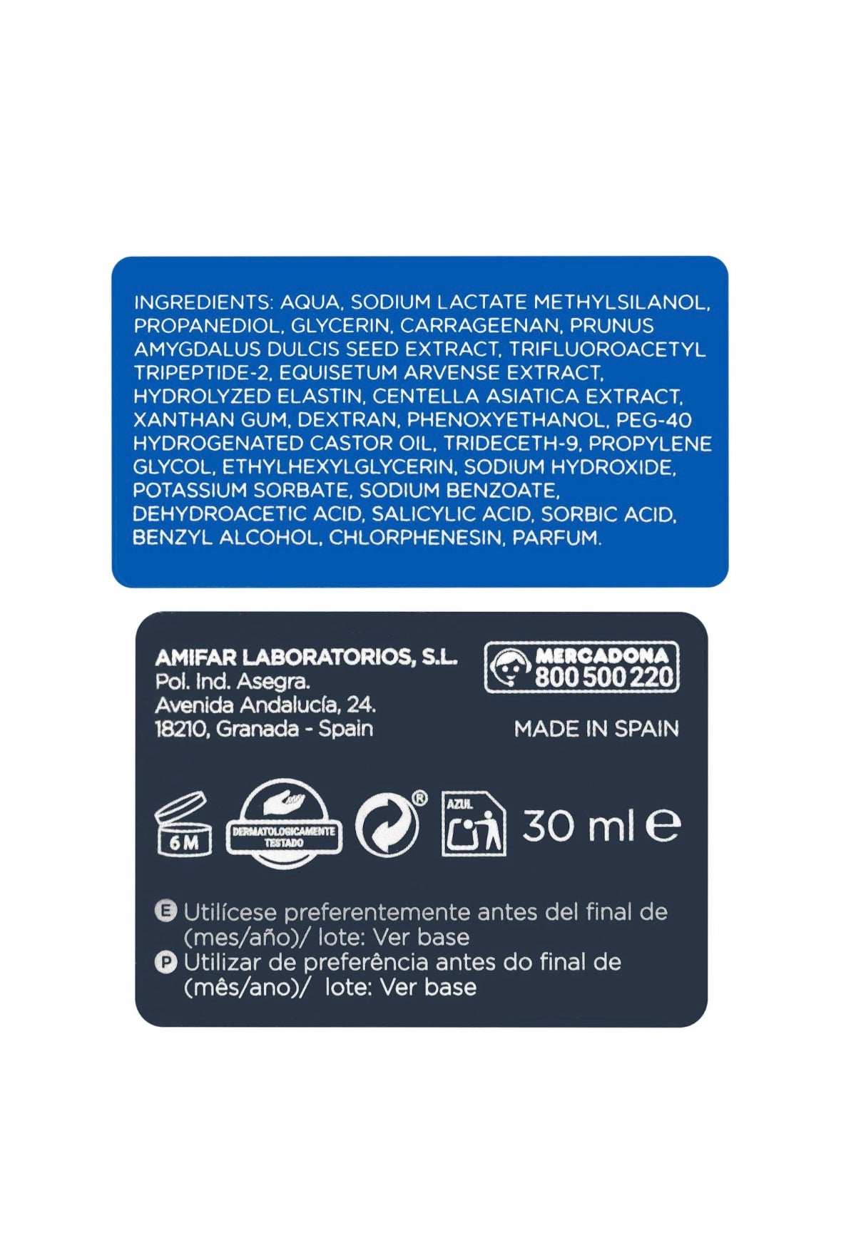 Deliplus Sisbela Reafirm sejas serums ar 12% silīciju visiem ādas tipiem