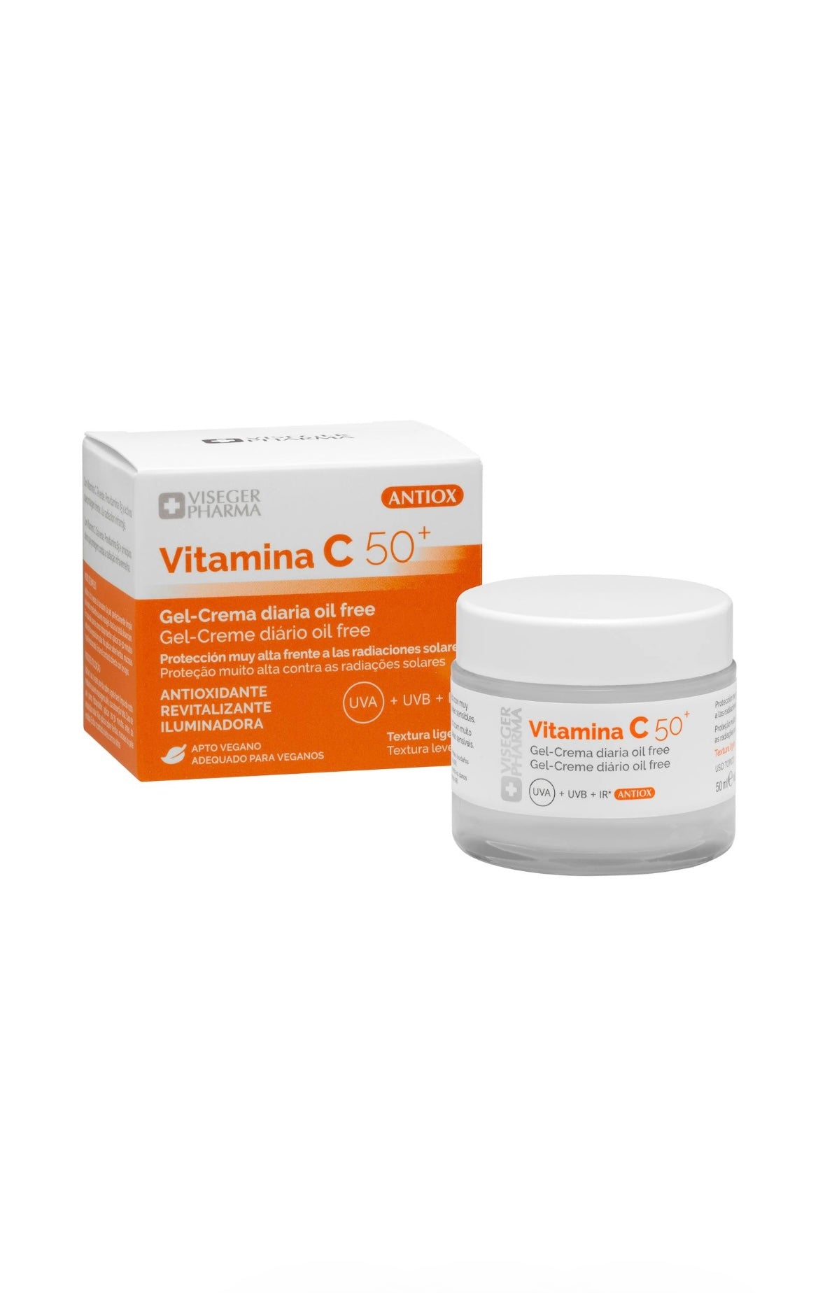 Viseger Pharma Facial cream Vitamine C SPF 50+ all skin types
