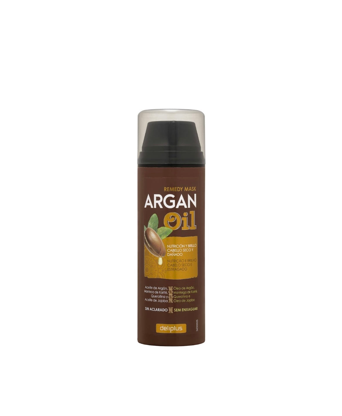 Argan oil hair mask without rinse for dry and damaged hair Deliplus