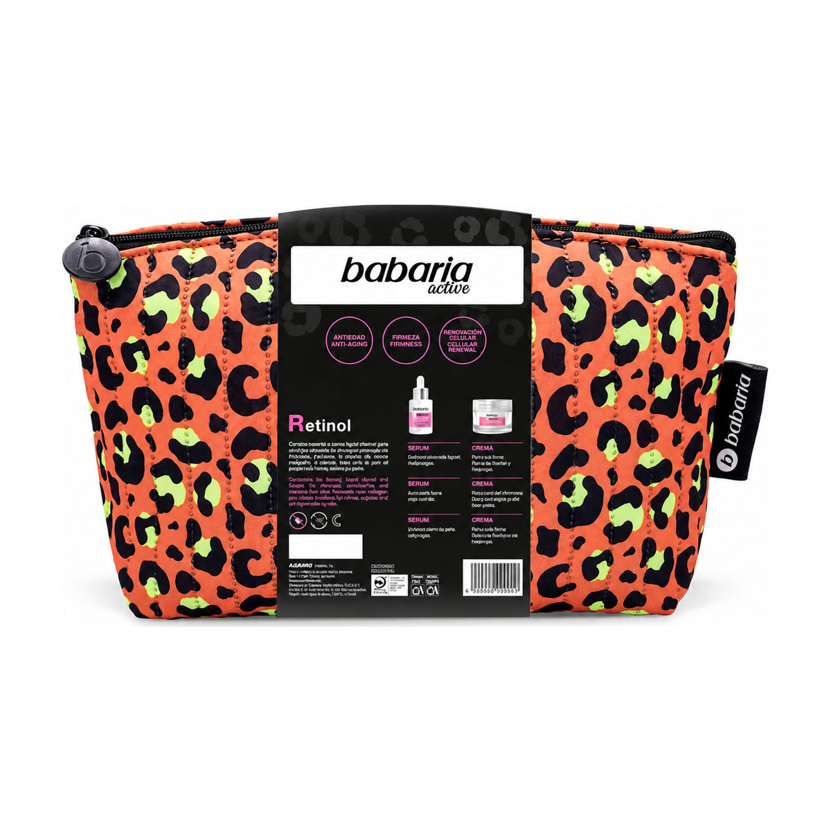 Babaria Active Retinol Special Set – back of the pack