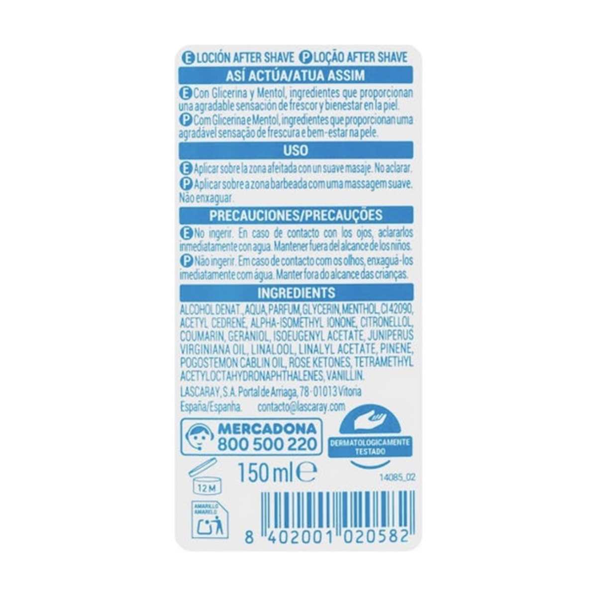Deliplus atsvaidzinošs losjons pēc skūšanās 150 ml