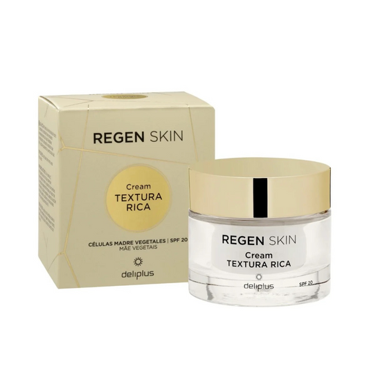 Deliplus Rich Texture Facial day cream Regen Skin SPF 20 normal, dry and very dry skin