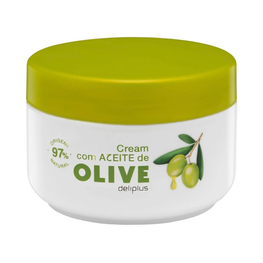 Deliplus Olive Oil Body Cream For All Skin Types, 250 ml