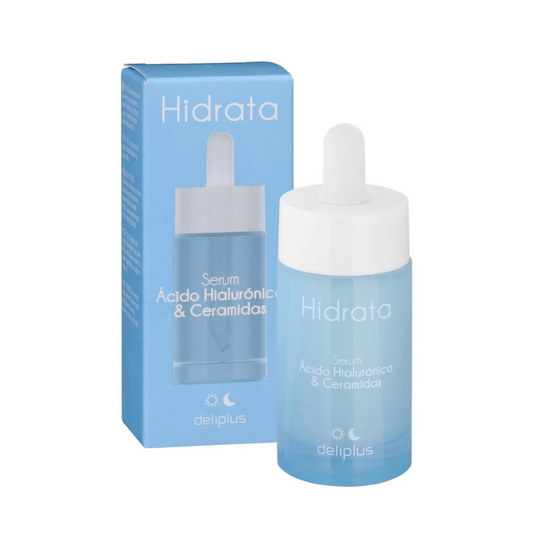 Deliplus Hidrata sejas serumu ar hialuronskābi un ceramīdiem visiem ādas tipiem