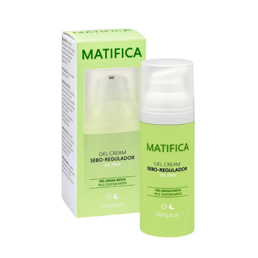 Deliplus Matifica facial gel sebum-regulating oily or mixed skin