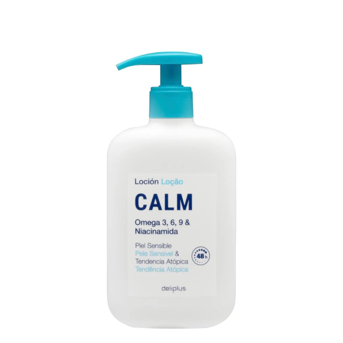 Deliplus Calm body lotion omega 3, 6, 9 and niacinamide for sensitive and atopic skin