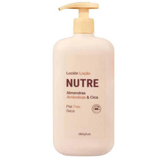 Питательный лосьон для тела с миндалем для сухой кожи Deliplus