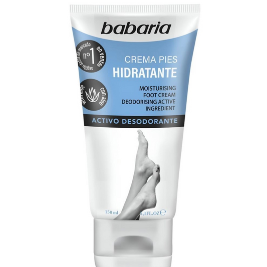 Babaria Moisturising Foot Cream with Aloe – 150 ml: