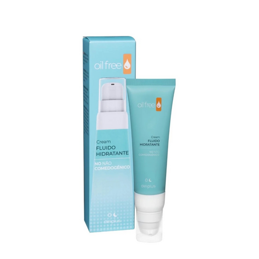 Deliplus Moisturising Oil Free Fluid facial cream oily, seborrhoeic and acne-prone skin