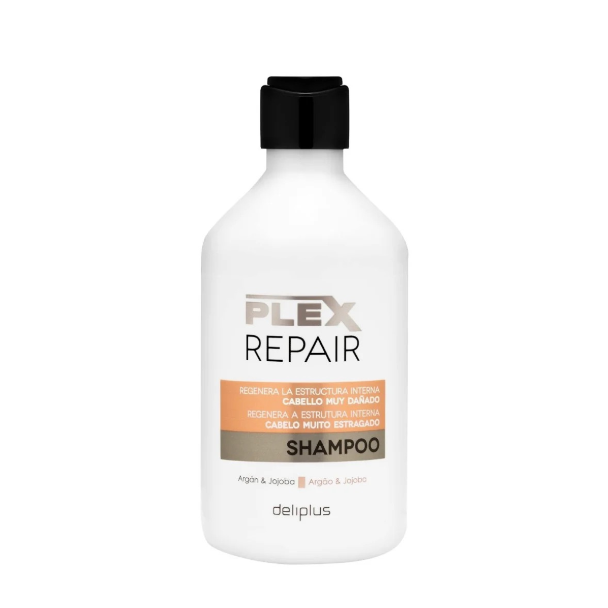 Deliplus Plex Repair shampoo damaged hair with argan i jojoba