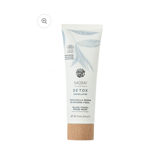 Naobay Detox Black Fossil Wood Mask – 75 ml