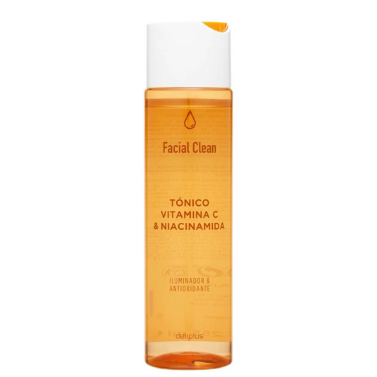 Deliplus Vitamin C and Niacinamide facial tonic clean illuminating and anti-oxidant all skin types