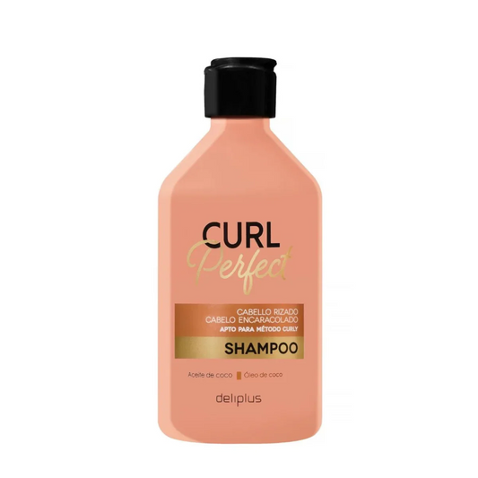 Shampoing Deliplus Curl Perfect pour cheveux bouclés adapté à la méthode curly