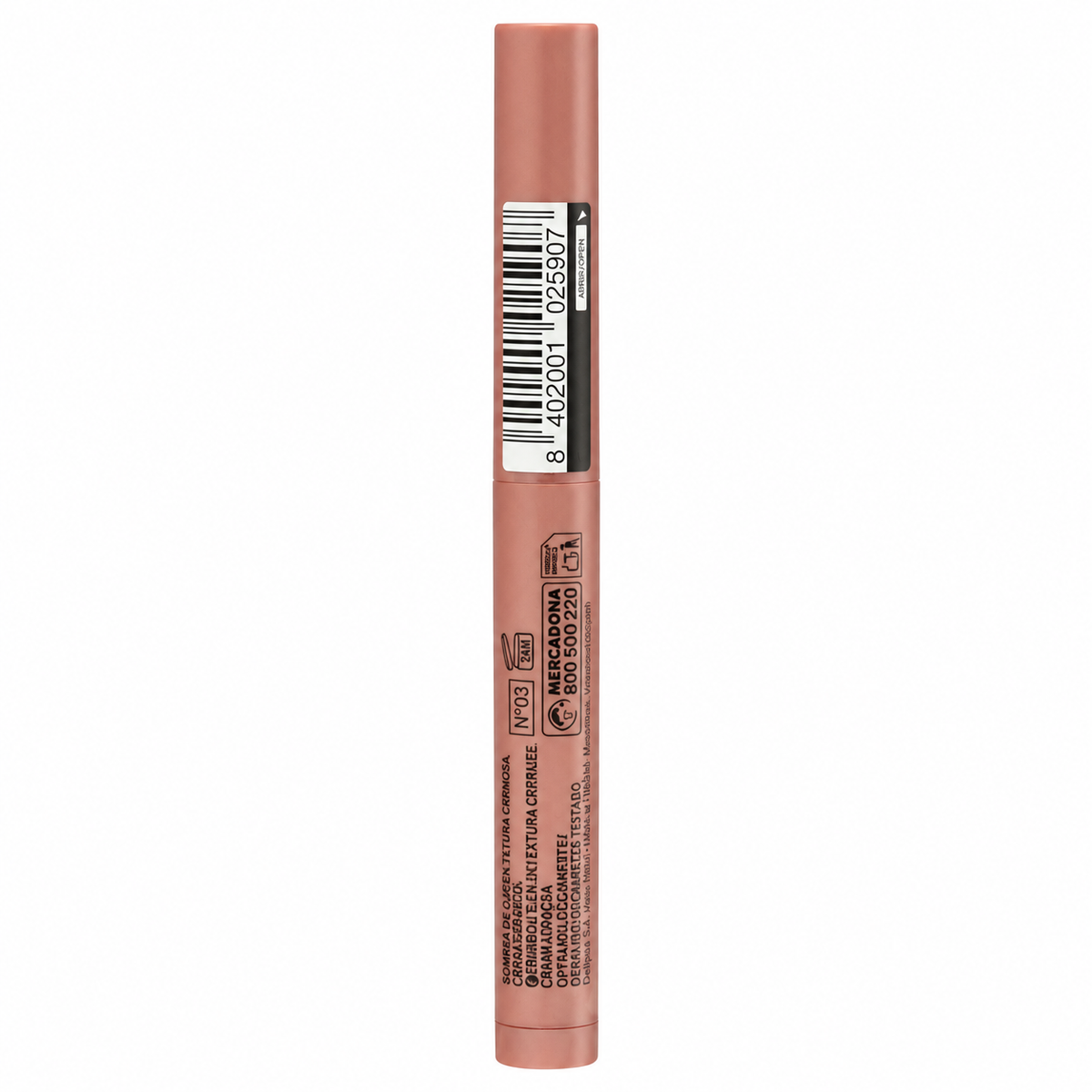 Deliplus Long Lasting Multi-Stick acu ēnas zīmulis – krēmveida ēnas – 6 toņi