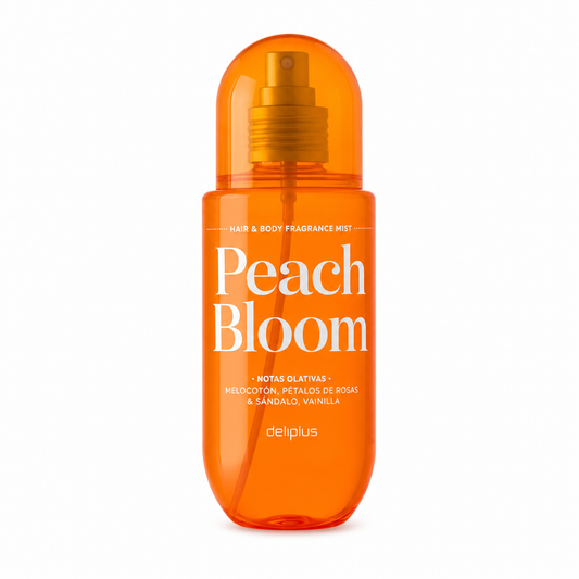 Brume parfumée cheveux et corps pêche Deliplus Peach Bloom