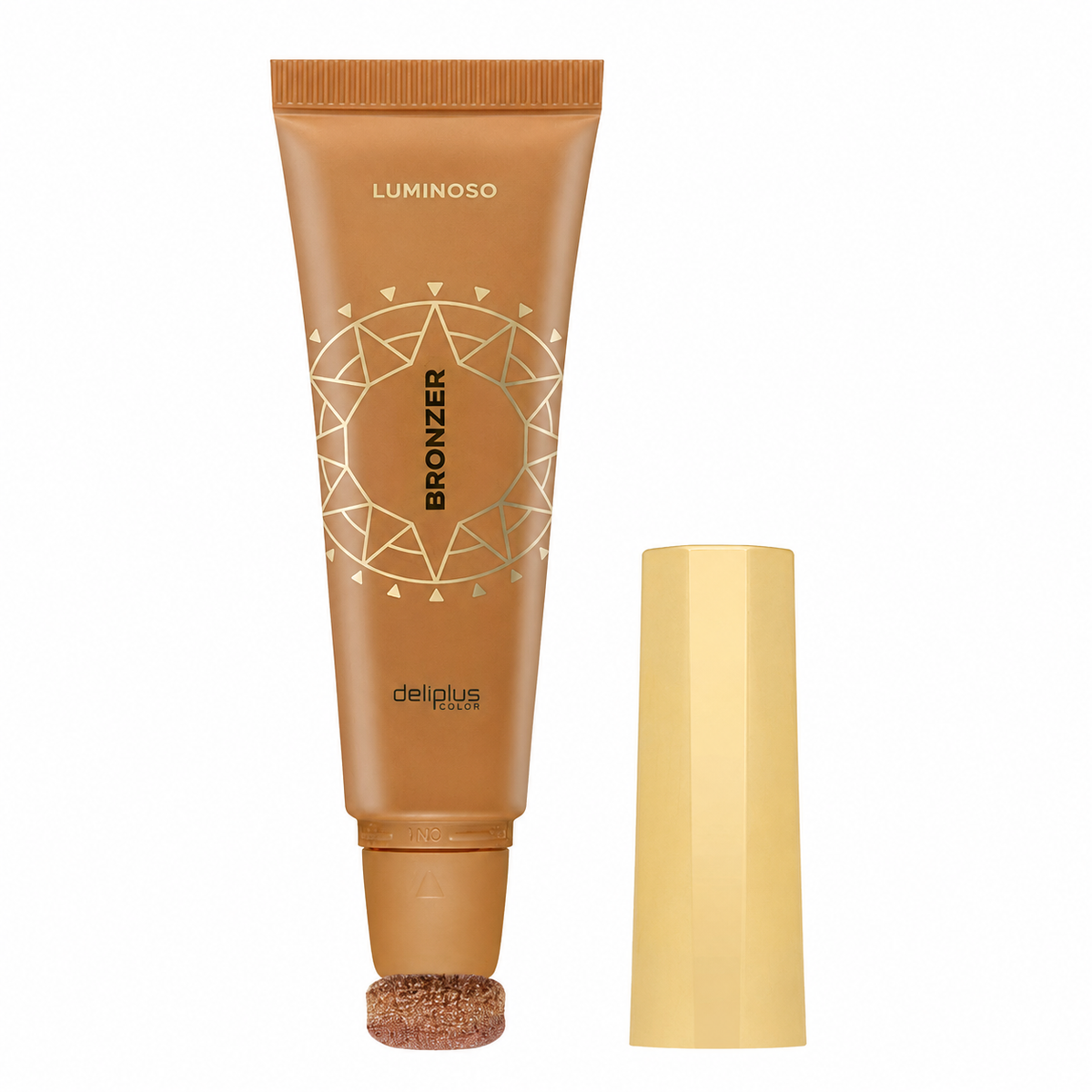 Deliplus Luminoso Fluid Bronzer – Radiant Liquid Face Bronzer (12 ml)