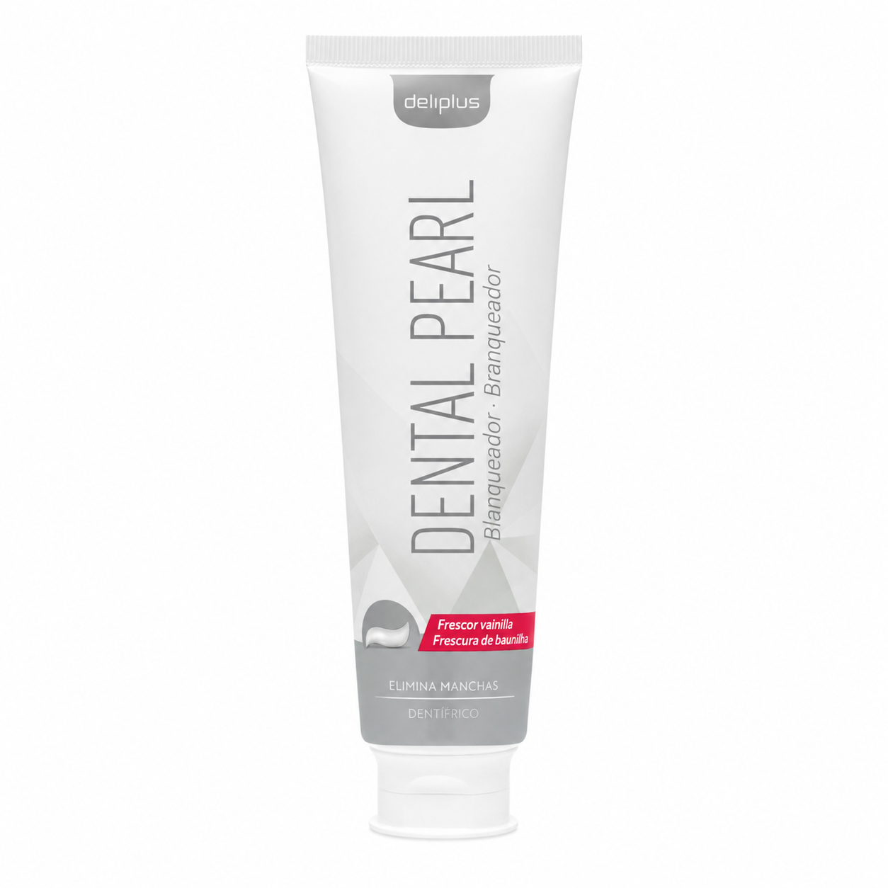 Deliplus balinošā zobu pasta Dental Pearl — vaniļas garša — 100 ml