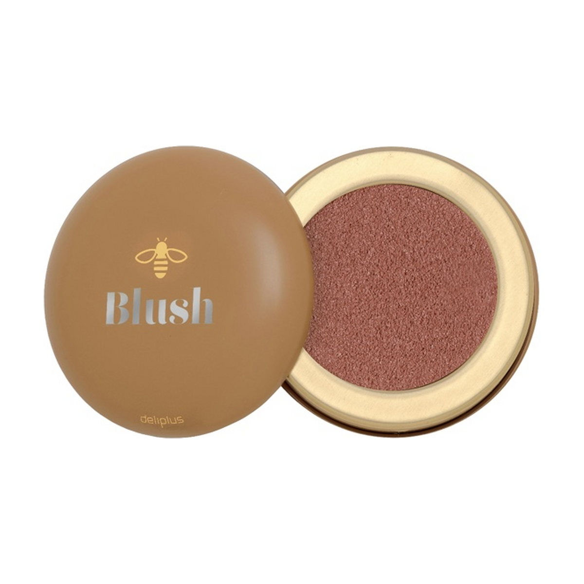 Deliplus Caramel Kiss Creme-Rouge — Natürliches mattes Finish (4.5 g)