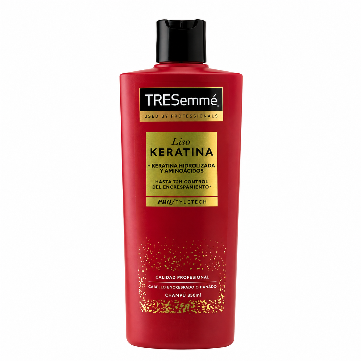 TRESemmé Glatte Keratin-Haare Shampoo 72H Frizz-Kontrolle 350ml