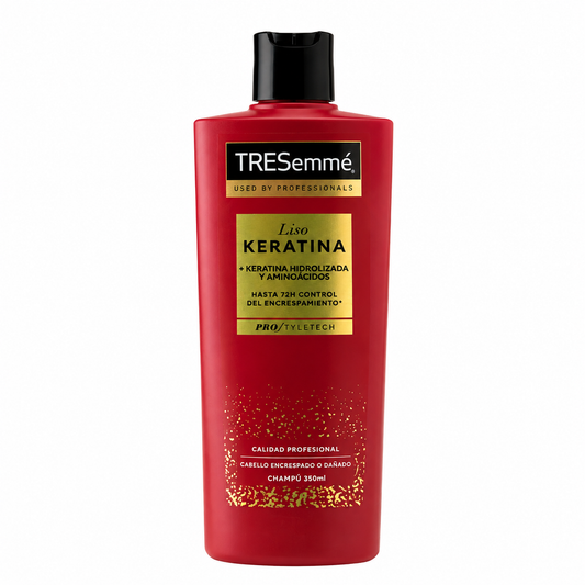TRESemmé Liso Keratina Shampoo 72H Frizz Control 350ml