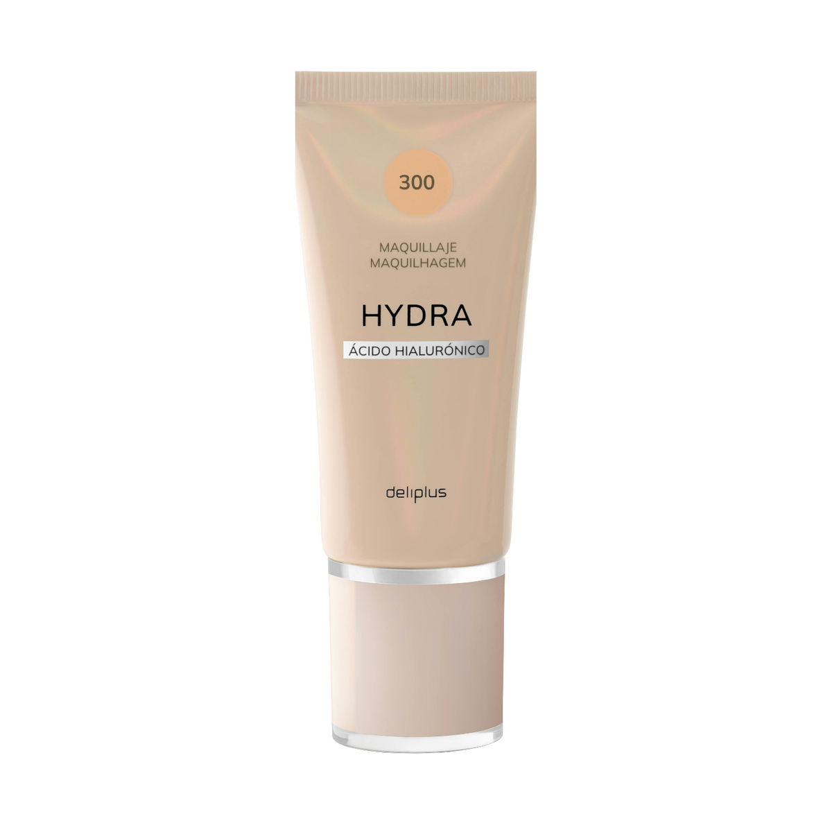 Deliplus Hydra Fond de Teint à l'Acide Hyaluronique – Hydratant, Fini Naturel (30 ml) – 6 teintes