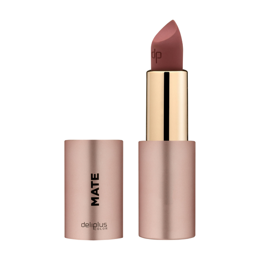 Deliplus Color matēta lūpu krāsa – Nr. 111 rožkoka nude, 4 g