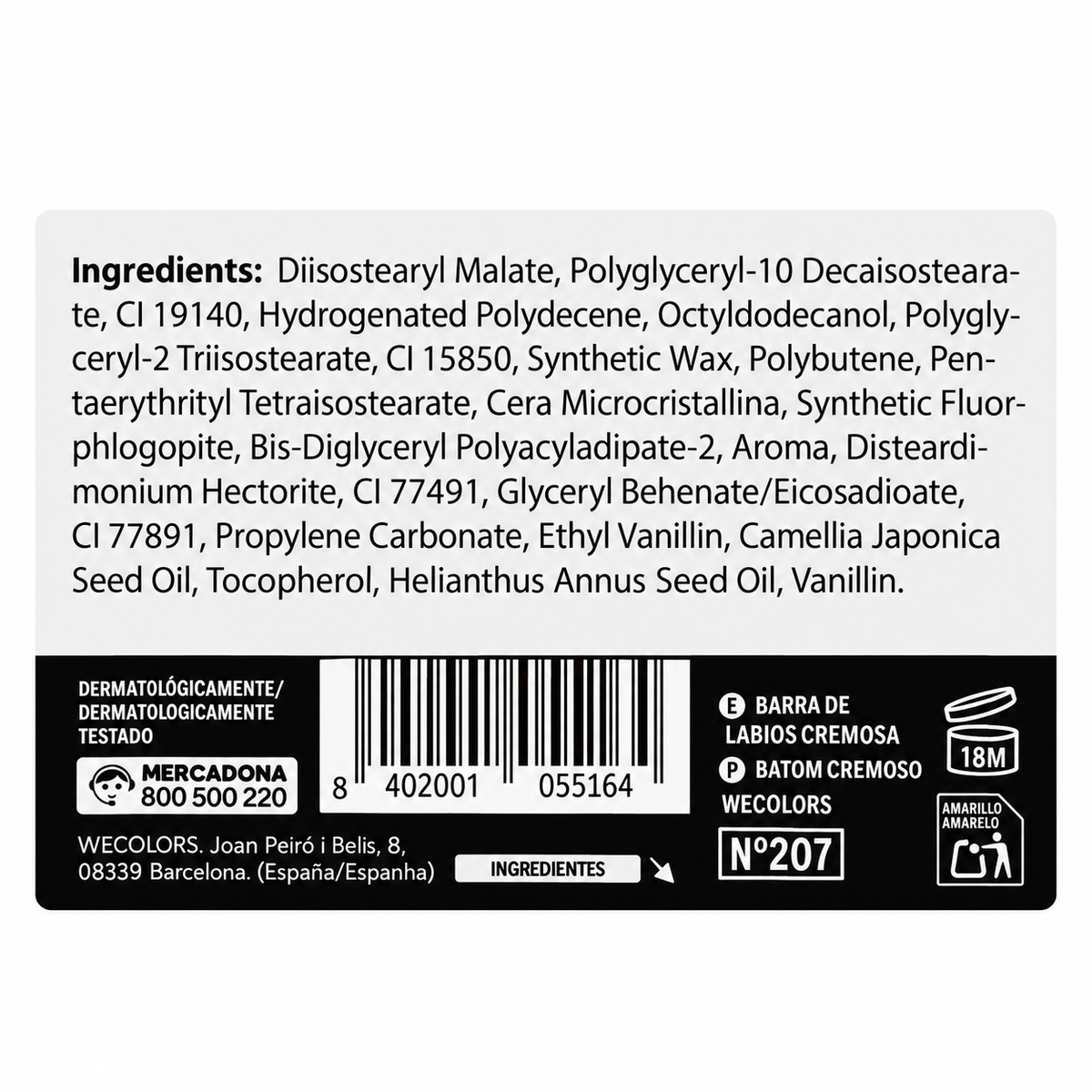 Rouge à lèvres crémeux Deliplus – Couleur crémeuse confortable – 7 teintes