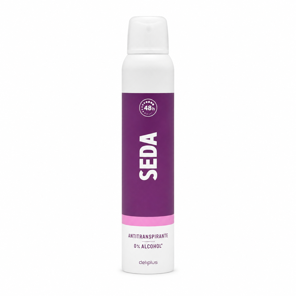 Aérosol antitranspirant Deliplus Seda Silk - 48h - sans alcool - 200ml