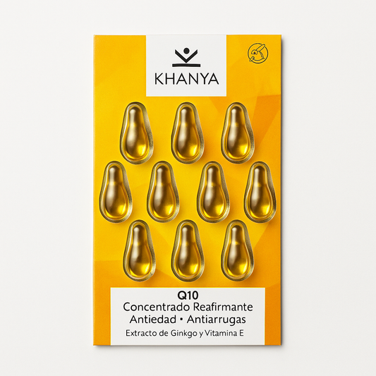 KHANYA Q10 Anti-Aging Firming Concentrate Capsules | 7 ml