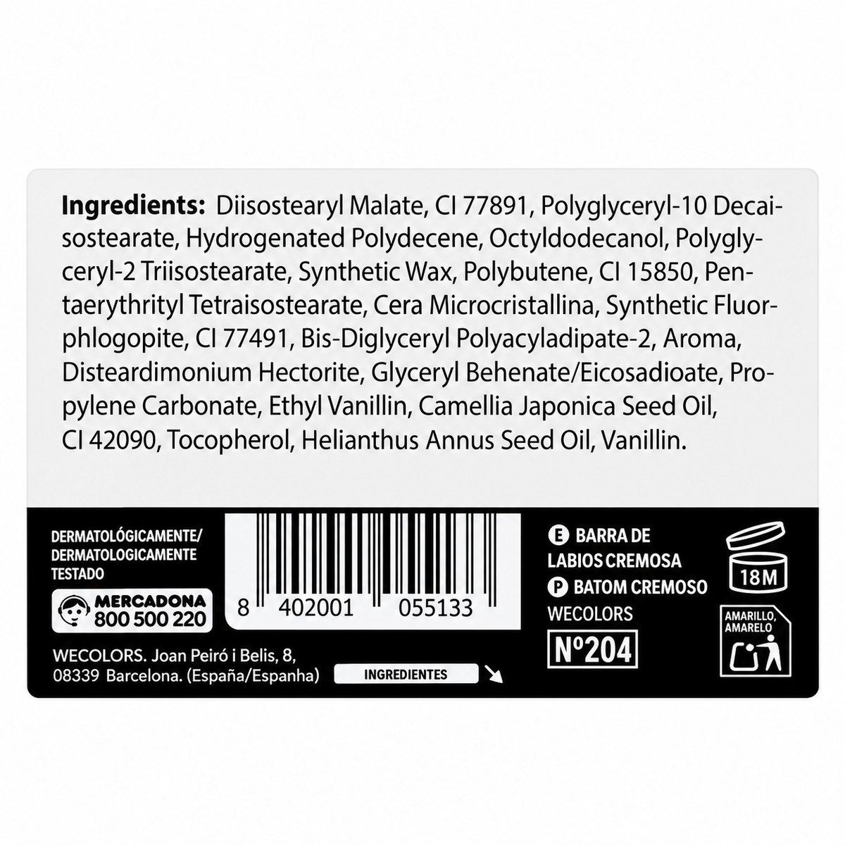 Rouge à lèvres crémeux Deliplus – Couleur crémeuse confortable – 7 teintes
