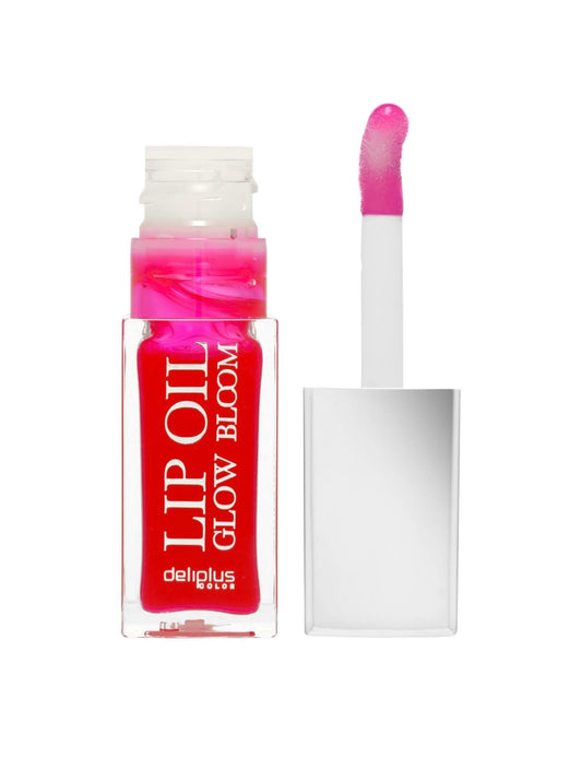 Deliplus Lip Oil Glow Bloom – Shade 01 Fuchsia