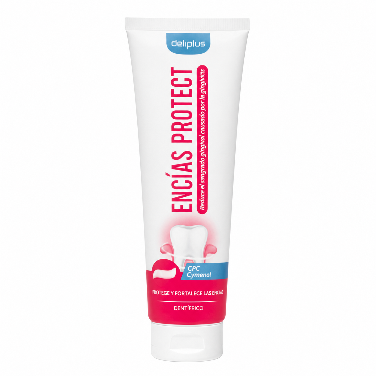 Dentifrice protecteur des gencives Deliplus - CPC et cyménol - 100ml