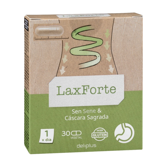 Deliplus LaxForte — Senna & Cáscara Sagrada (30 capsules)