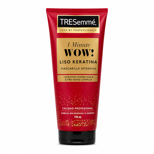 TRESemmé 1 Minute WOW! Liso Keratina intensīva matu maska 170ml