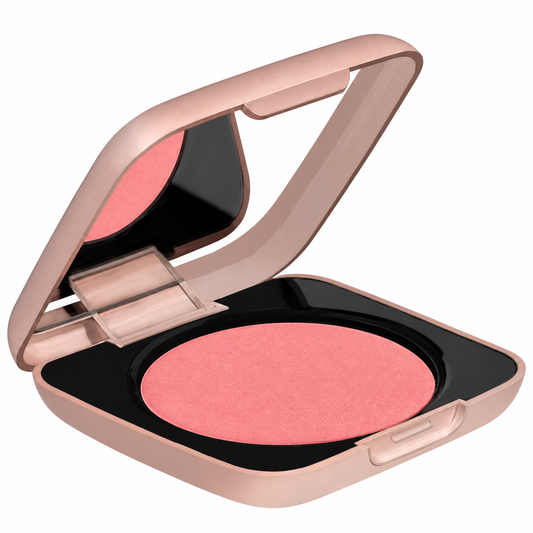 Deliplus Blush Mate – matts vaigu sārtums ar spogulīti – 2 toņi