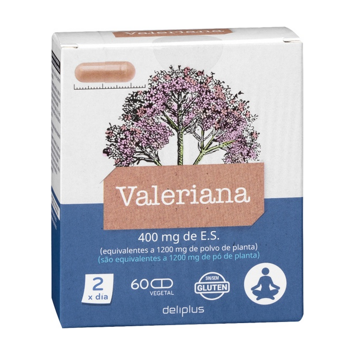 Deliplus baldriāns 400mg E.S. (60 kapsulas)