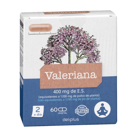 Deliplus Valeriana 400mg E.S. (60 capsules)