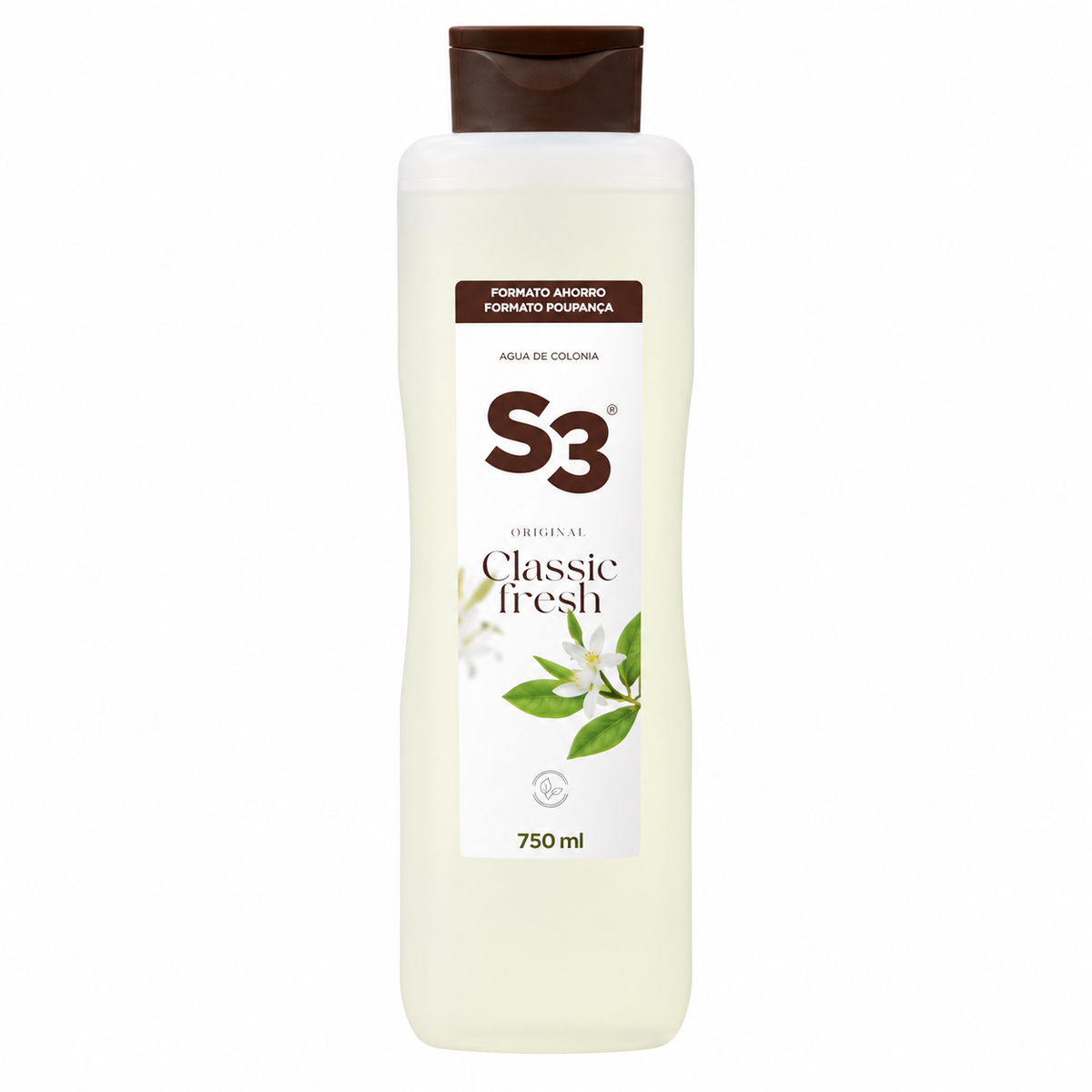 S3 Original Classic Fresh Agua de Colonia (750 ml)