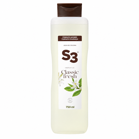 S3 Original Classic Fresh Agua de Colonia (750 ml)