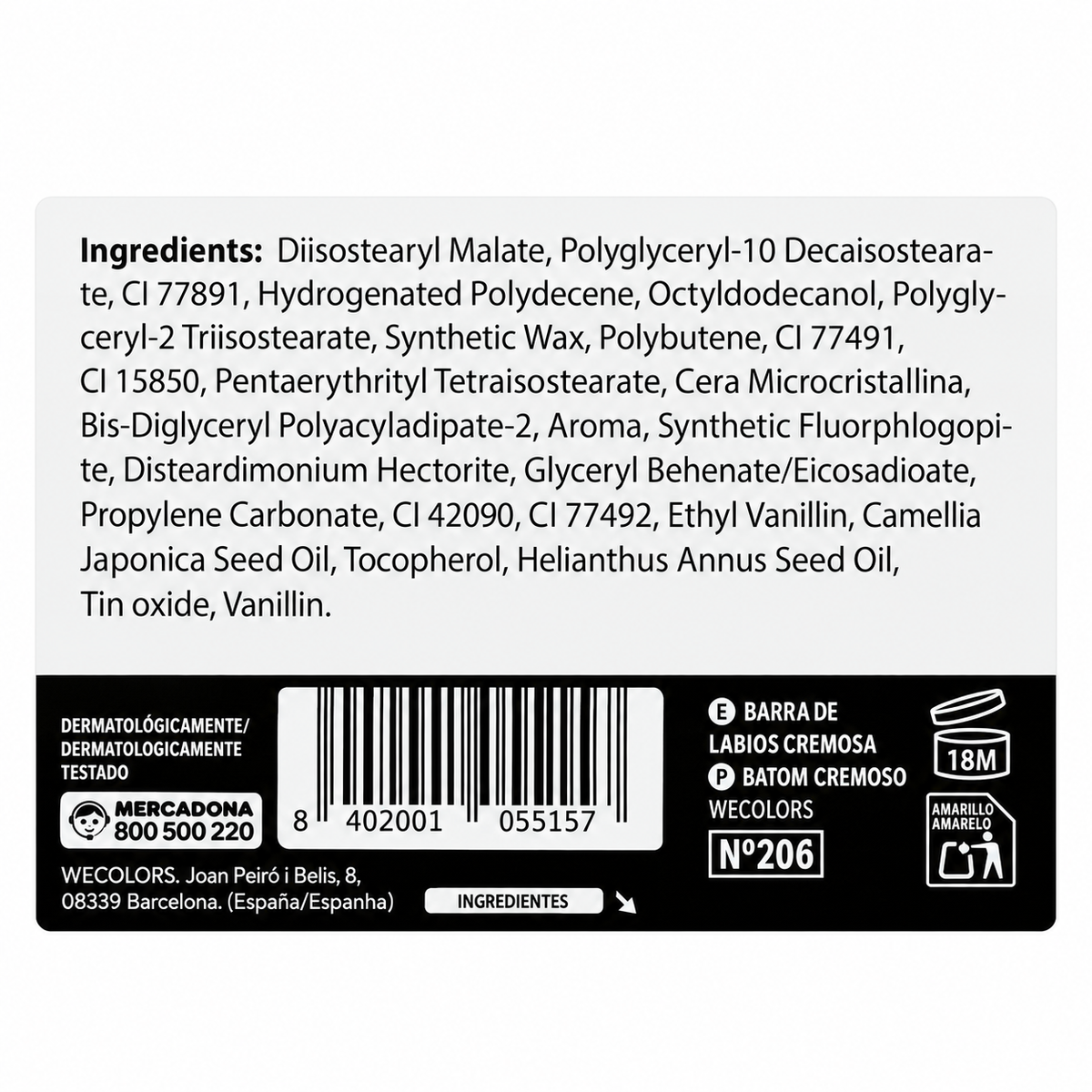 Rouge à lèvres crémeux Deliplus – Couleur crémeuse confortable – 7 teintes