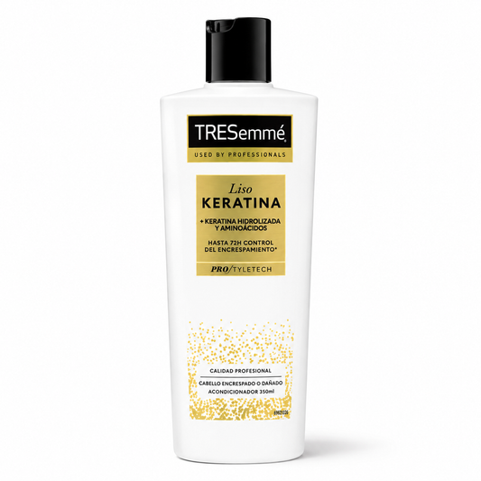 TRESemmé Liso Keratina matu kondicionieris 72H Frizz Control 350ml